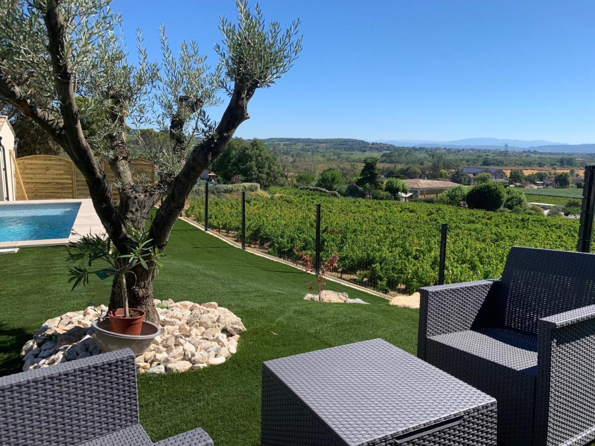 Bed and Breakfast Domaine Forvent Saint-Julien-de-Peyrolas Exterior foto