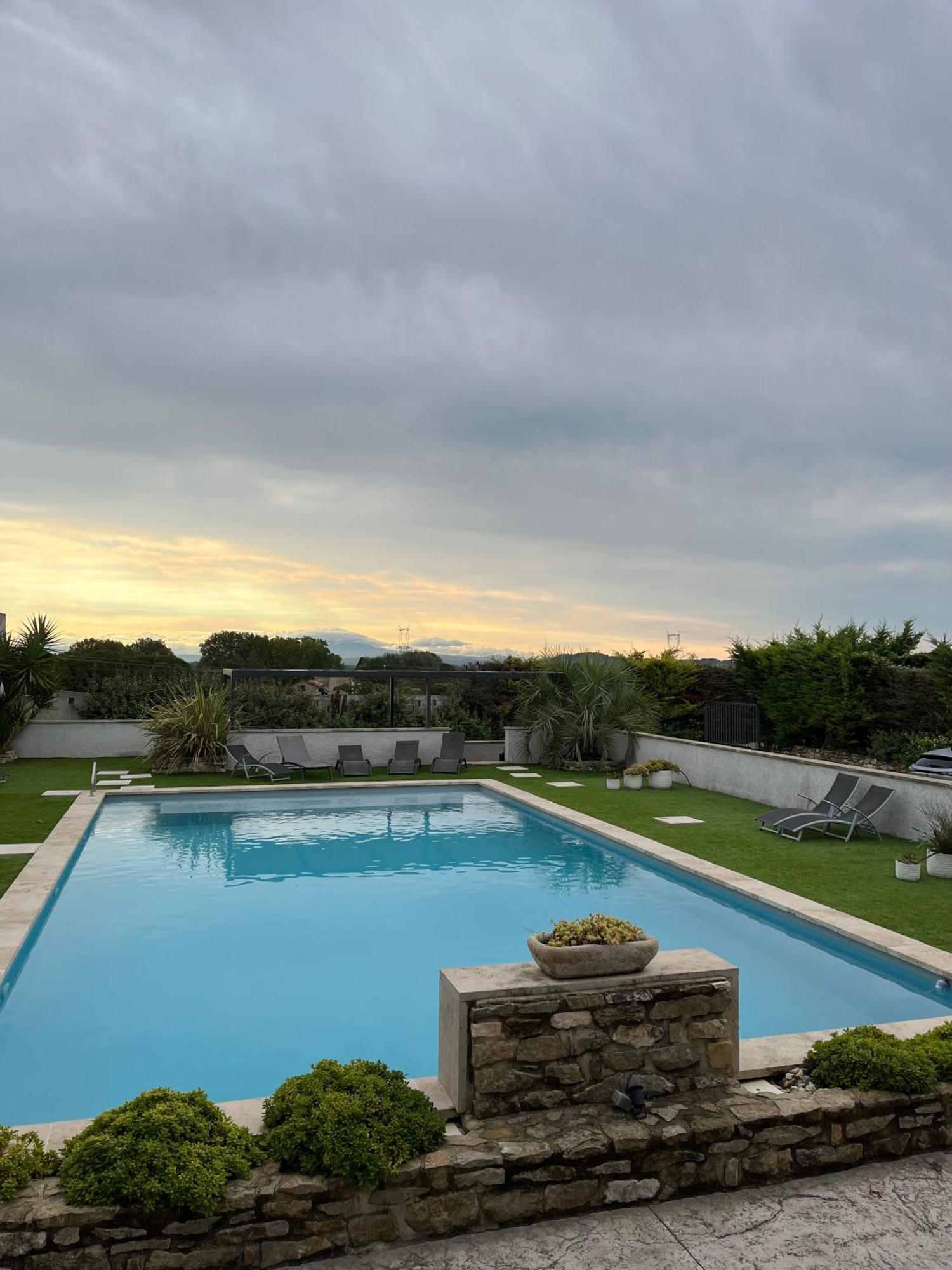 Bed and Breakfast Domaine Forvent Saint-Julien-de-Peyrolas Exterior foto