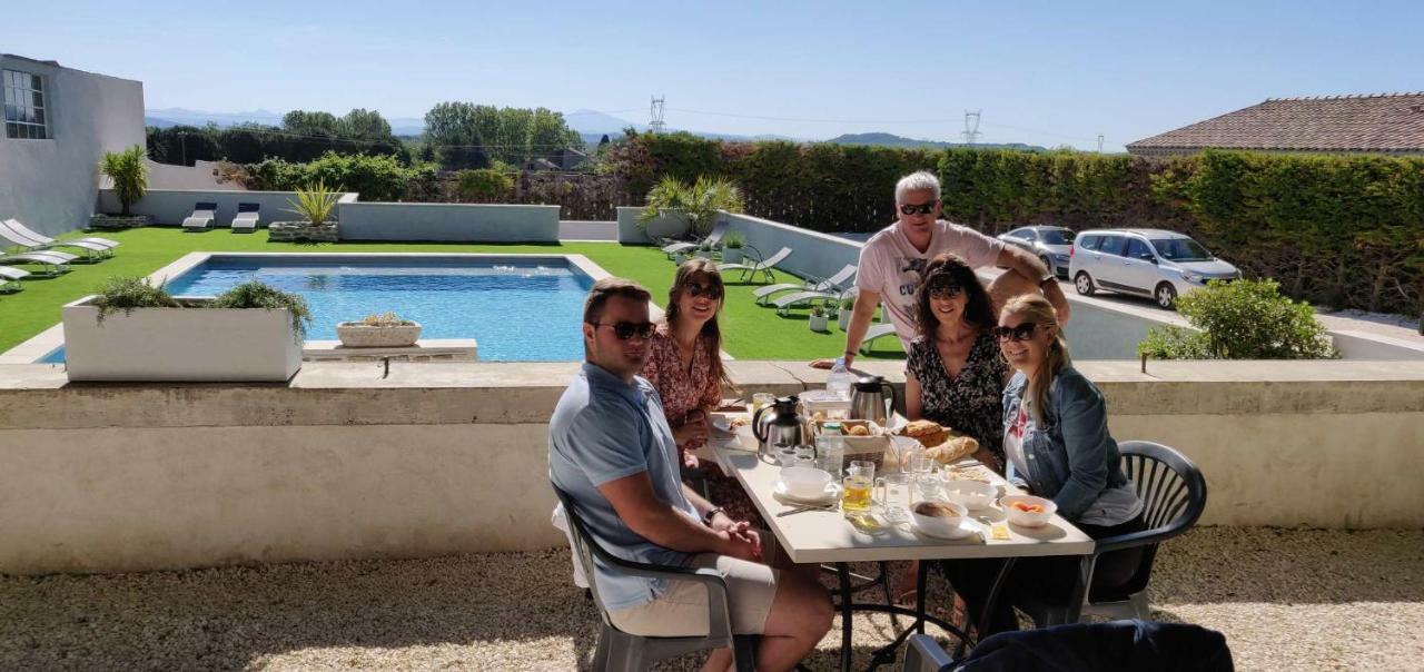 Bed and Breakfast Domaine Forvent Saint-Julien-de-Peyrolas Exterior foto