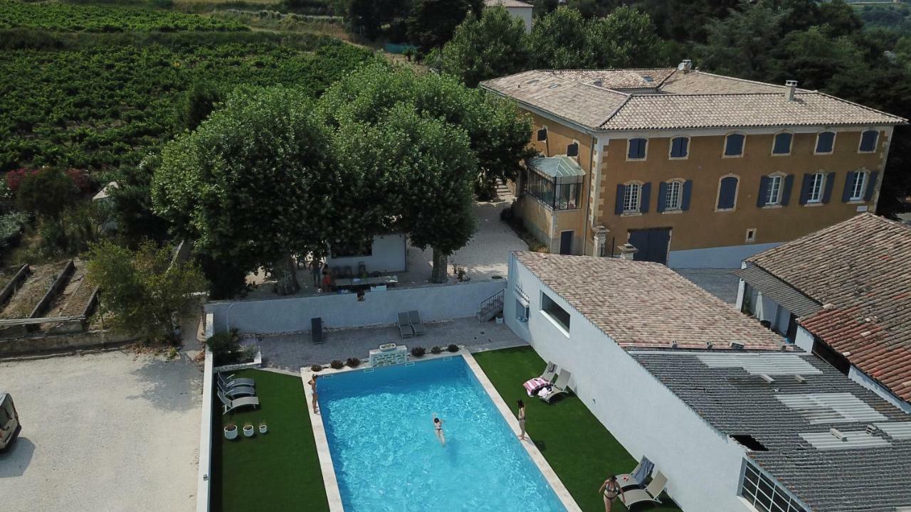 Bed and Breakfast Domaine Forvent Saint-Julien-de-Peyrolas Exterior foto